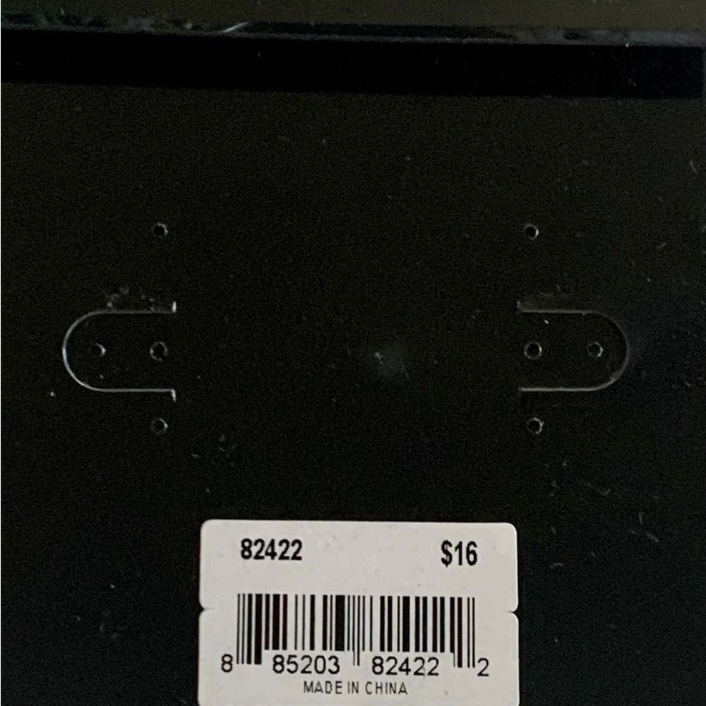🦋Cobalt Blue with Marbled Brown Swirls Gold Tone Hoop Earrings by Cookie Lee - Picture 4 of 5